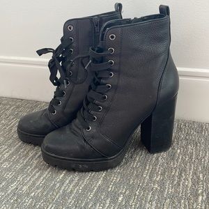 Steve Madden Combat Booties